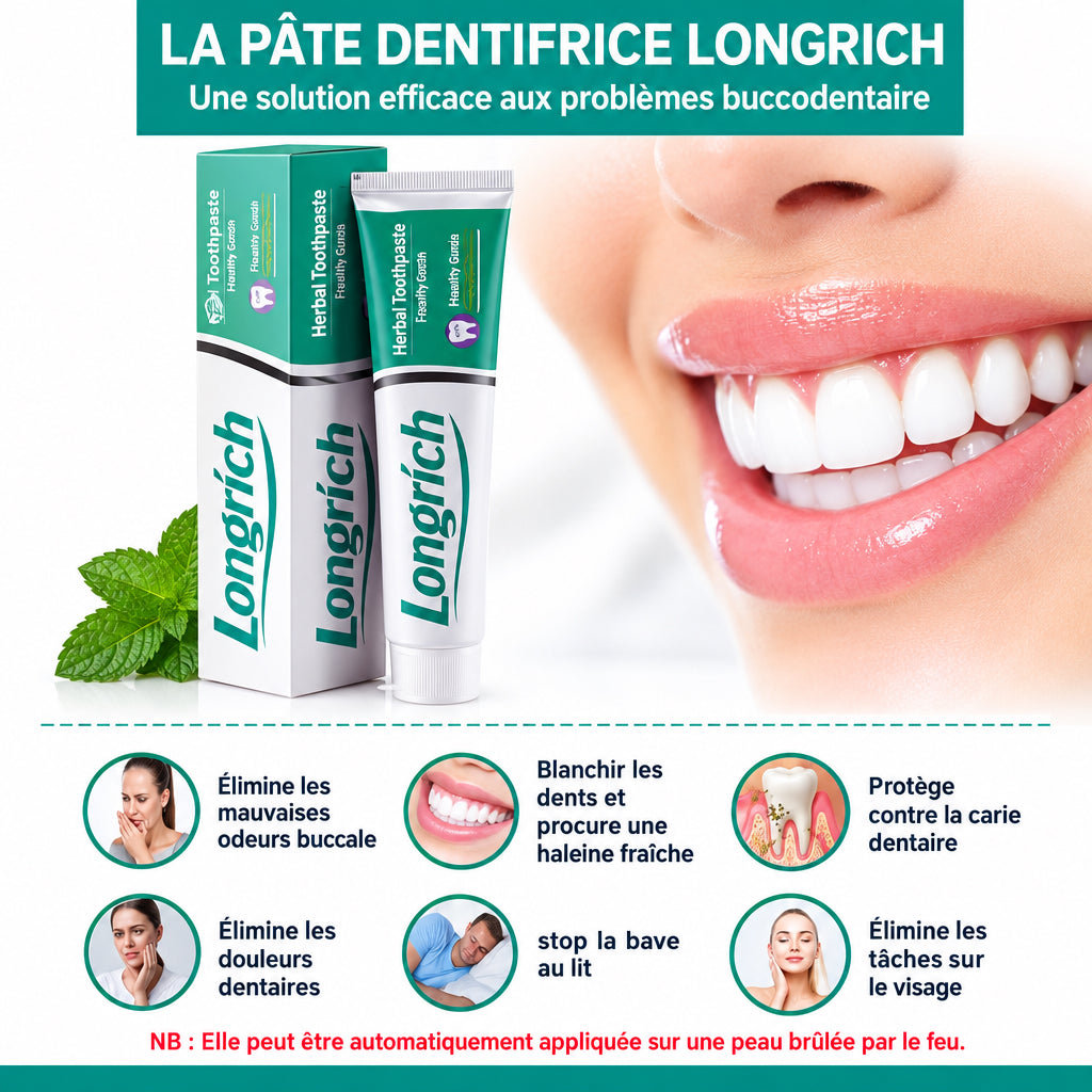 Pâte Dentifrice Longrich GM
