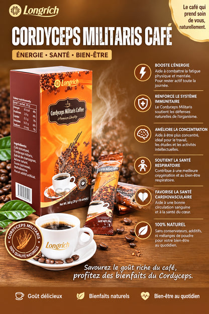 Café cordyceps Longrich